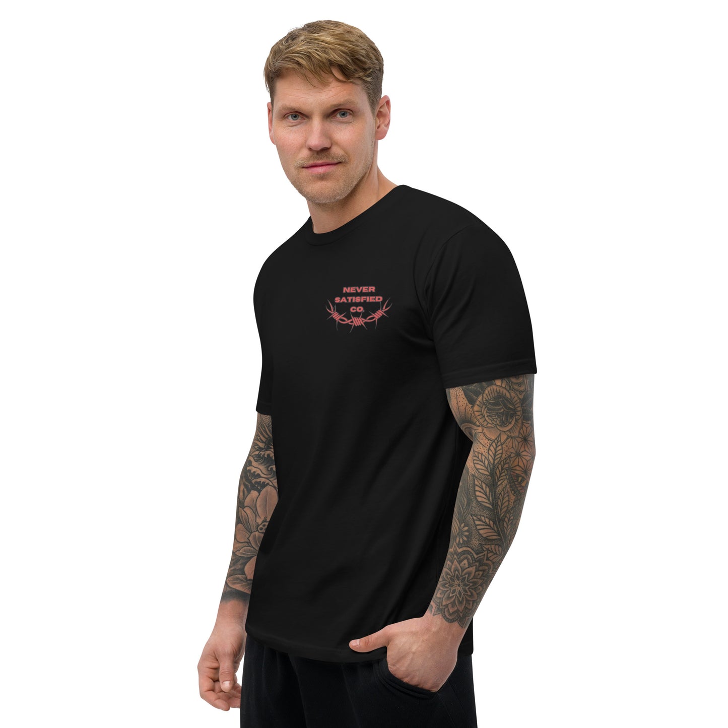 Never Satisfied Short Sleeve T-shirt